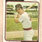 1974 Topps baseball card #351 Dwight Evans Boston Red Sox F/G