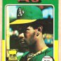 1975 Topps baseball card #647 Claudell Washington Oakland A's VG