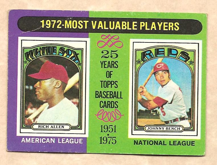1975 Topps Johnny Bench baseball card