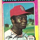 1975 Topps baseball card #540 Lou Brock St. Louis Cardinals, Good condition