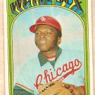 1972 Topps baseball card #15 Walt Williams Chicago White Sox EX