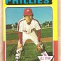 1975 Topps baseball card #420 Larry Bowa Philadelphia Phillies NM