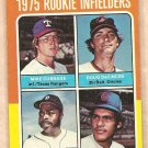 1975 Topps baseball card #617 Mike Cubbage Doug DeCinces Reggie Sanders Manny Trillo