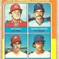1975 Topps baseball card #615 (C) Pat Darcy Dennis Leonard Tom Underwood Hank Webb NM/M