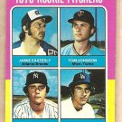 1975 Topps baseball card #618 (B) Jamie Easterly Tom Johnson Scott McGregor Rick Rhoden EX-