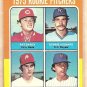 1975 Topps baseball card #615 (D) Pat Darcy Dennis Leonard Tom Underwood Hank Webb NM/M