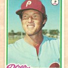1978 Topps baseball card #715 (B) Jim Kaat Philadelphia Phillies VG