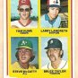 1978 Topps baseball card #701 (B) Tom Hume Larry Landreth Steve McCatty Bruce Taylor NM/M