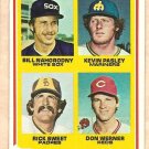 1978 Topps baseball card #702 (B) Bill Nahoroony Kevin Pasley Rick Sweet Don Werner NM