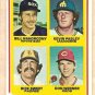 1978 Topps baseball card #702 (B) Bill Nahoroony Kevin Pasley Rick Sweet Don Werner NM