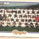 1978 Topps baseball card #659 Texas Rangers team card checklist - UNMARKED NM/M