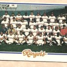 1978 Topps baseball card #659 (B) Texas Rangers team card checklist - UNMARKED NM