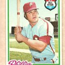 1978 Topps baseball card #420 Greg Luzinski Philadelphia Philles VG