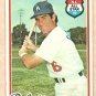 1978 Topps baseball card #350 Steve Garvey Los Angeles Dodgers VG