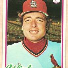 1978 Topps baseball card #281 Eric Rasmussen St. Louis Cardinals NM