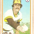 1978 Topps baseball card #140 Rollie Fingers San Diego Padres VG