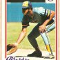 1978 Topps baseball card #154 (B) Cecil Cooper Milwaukee Brewers NM