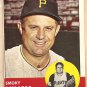 1963 Topps baseball card #425 Smokey Burgess Pittsburgh Pirates EX/NM