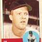 1963 Topps baseball card #411 Jim Constable Milwaukee Braves EX