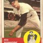 1963 Topps baseball card #19 Pete Burnside Baltimore Orioles VG