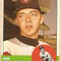 1963 Topps baseball card #266 Bob Allen Cleveland Indians EX