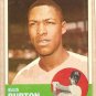 1963 Topps baseball card #262 Ellis Burton Houston Colt 45's EX