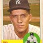 1963 Topps baseball card #264 Phil Linz New York Yankees EX