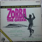 Zorba The Greek Soundtrack LP vinyl record album 33rpm, 1966 Anthony Quinn