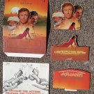 Ashanti Land of No Mercy promo counter display - unused! Michael Caine, Peter Ustinov