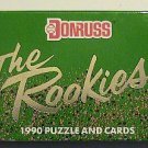 1990 Donruss Rookies baseball card set, 56 cards, Factory sealed, never opened, MINT