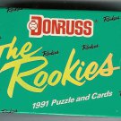 1991 Donruss Rookies baseball card set, 56 cards, Factory sealed, never opened, MINT