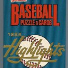 1986 Donruss Highlights baseball card set, 56 cards, Factory sealed, never opened, MINT