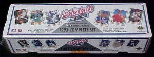 1991 Upper Deck factory baseball card set, 800 cards, Factory sealed, never opened, MINT