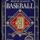 1992 Donruss Baseball card wax box, series 1, Factory sealed, 36 packs, never opened, MINT