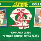 1991 Score factory baseball card set, factory sealed, never opened, MINT