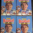 4 - 1988 Donruss Baseball card wax box, 36 packs each, never opened, MINT - FOUR BOXES