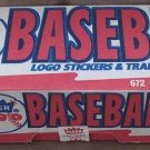 1990 Fleer factory baseball card set, factory sealed, never opened, MINT