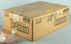1990 Donruss Baseball card Rack Pack CASE, 72 packs, 48 cards each, never opened, MINT Rak Pak