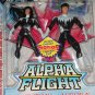 Marvel Alpha Flight Sasquatch Vindicator Snowbird Puck Aurora Northstar action figure 1999, MIP