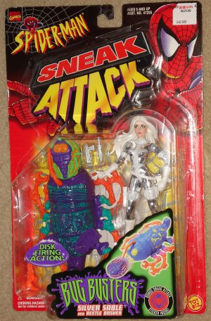 silver sable action figure