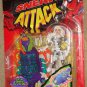Marvel Spider-Man Sneak Attack Silver Sable action figure 1998, MIP Toy Biz spiderman