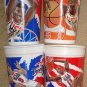 4 McDonalds NBA Dream Team II Cups 1994 USA Basketball Shaquille O'Neal