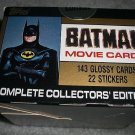 1989 Topps Batman movie limited edition card set factory sealed never opened series 1, 132 cards
