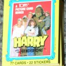 1987 Topps Harry & the Hendersons movie card set, 77 cards NM/M John Lithgow