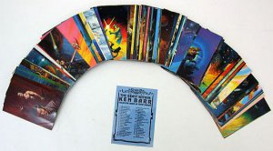 1994 Ken Barr - The Beast Within fantasy art artwork card set, 90 cards NM/M