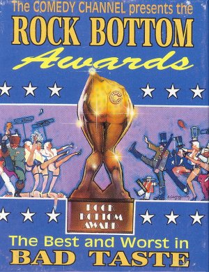1990 The Comedy Channel Rock Bottom Awards factory boxed TV show card set, 36 cards, NM/M