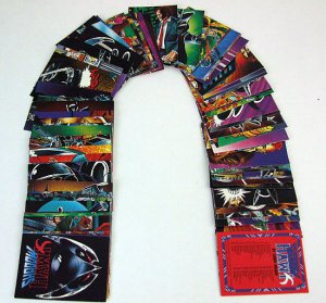 1992 Comic Image's ShadowHawk comic card set, 90 cards, NM/M Jim Valentino