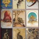 1993 William Stout - Lost Worlds fantasy art artwork card set, 90 cards NM/M
