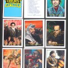 1987 Terrorist Attack card set, 35 cards, NM/M Piedmont Candy, Kadaffi, Hitler, more