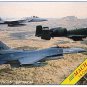 1993 Top Pilot Mach 2 military aircraft card set, 14 cards, NM/M Air Force, Marines, jets, fighters